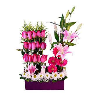 Extelaris arreglo rosas lilis acapulcos gerberas