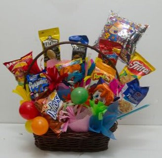 Fiesta botanas chocolates y dulces