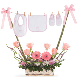 Arreglo nacimientos Bienvenido